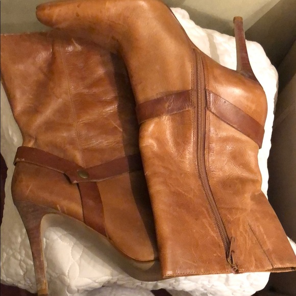 Tan Ankle Boots - Picture 4 of 5